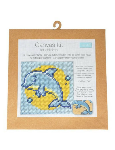 Kit canevas Dauphin