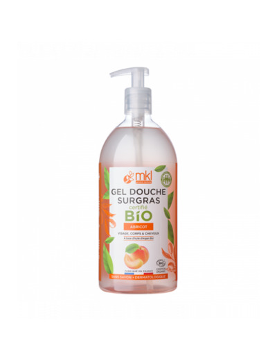 MKL GEL DOUCHE ABRICOT BIO 1L
