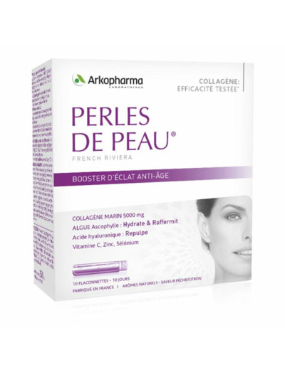 Radiance 10 Flaconnettes Perles De Peau Arkopharma