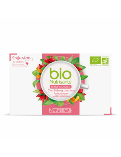 Bio Infusion Brule Graisses 20 Sachets Nutrisante