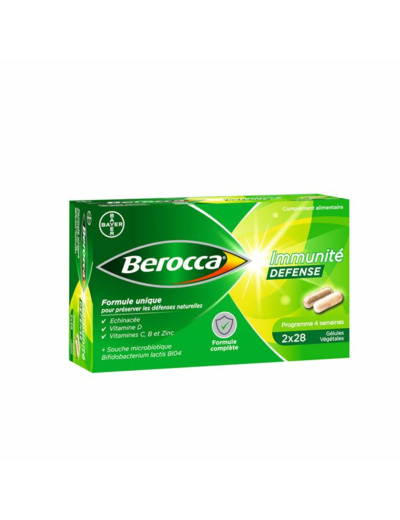 Immunité défense 2x28 gélules Berocca Bayer