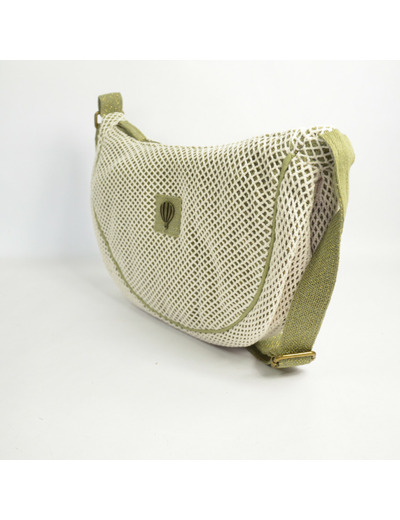 Le Voyage En Panier Charléne Sac Besace Kaki