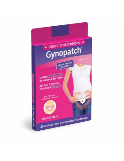 Regles Douloureuses 3 Patchs Gynopatch