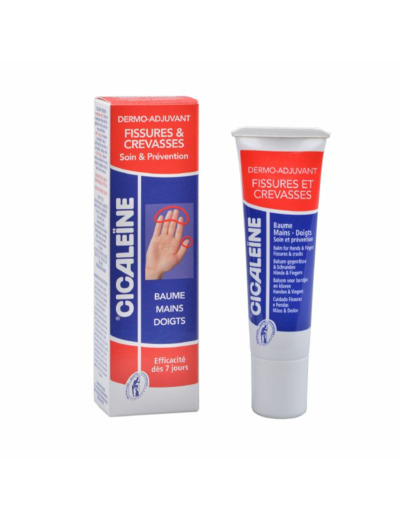 Baume Dermo-adjuvant Mains Doigts Fissures Crevasses 30ml Cicaleïne Asepta