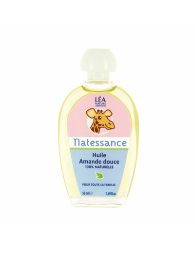 Huile D'amande Douce Pour Toute La Famille 100% Naturelle 50 ml Natessance