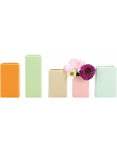 Lot de 5 vases à Fleurs Miniatures