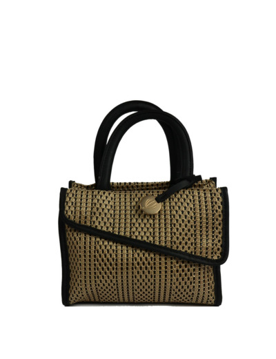 Le Voyage en Panier Cabaret Mini Sac A Main Or