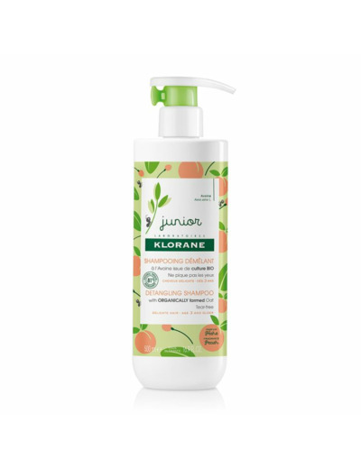 Shampooing demelant 500ml Junior cheveux delicats Klorane