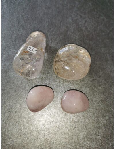 Morganite pierres roulées