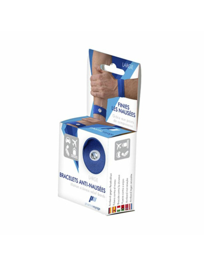 PHARMAVOYAGE BRACELET ANTI-NAUSEES ADULTE