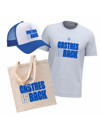 PACK FEMME CASTRES IS BACK