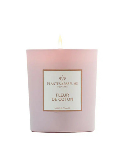 BOUGIE PARFUMÉE FLEUR DE COTON 180G