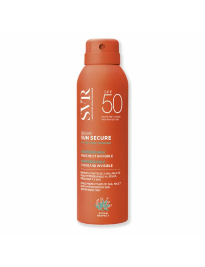 Brume Fraiche Et Invisible Spf50 200ml Sun Secure Svr