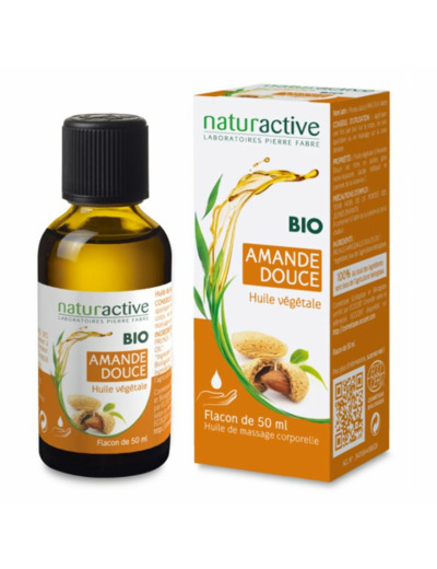 Huile Vegetale Bio Amande Douce 50 ml Naturactive