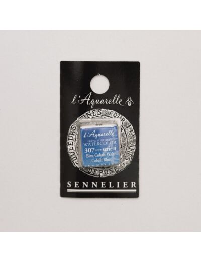 Peinture Aquarelle Extra-Fine Sennelier, 307 Bleu Coblat Verit S4