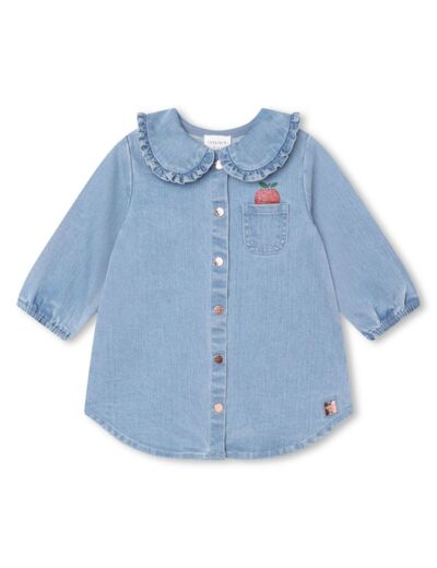 Robe denim 3 mois au 6 ans