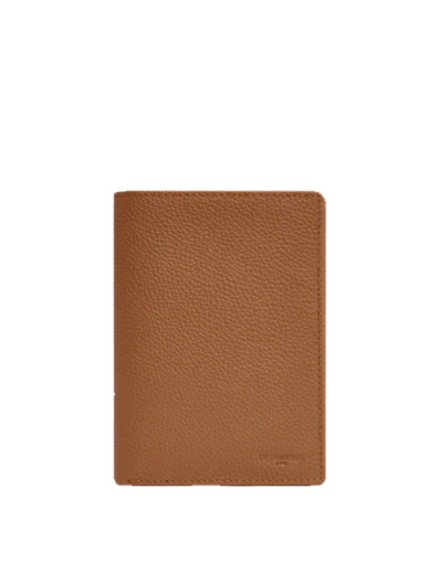 Le Tanneur Charles Grand Portefeuille RFID 2 Volets Cuir Grainé Tan