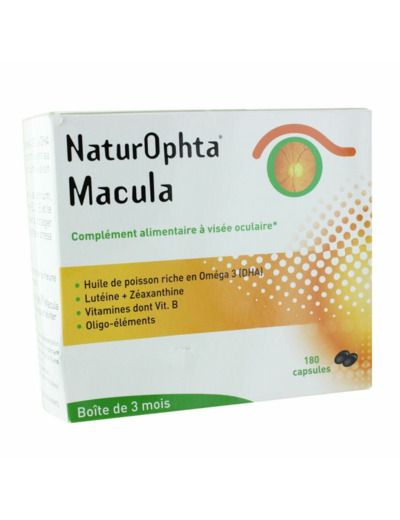 Naturophta Macula 3x60 Capsules Horus Pharma