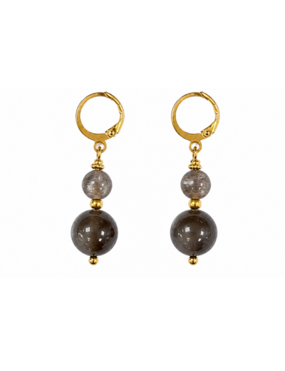 BOUCLES NYX PIERRE DE LUNE NOIRE