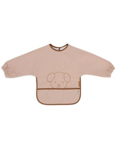 Bavoir manches Miffy wild rose