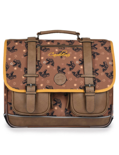 Caméléon Vintage Urban Boy Cartable 41cm Yellow Dino