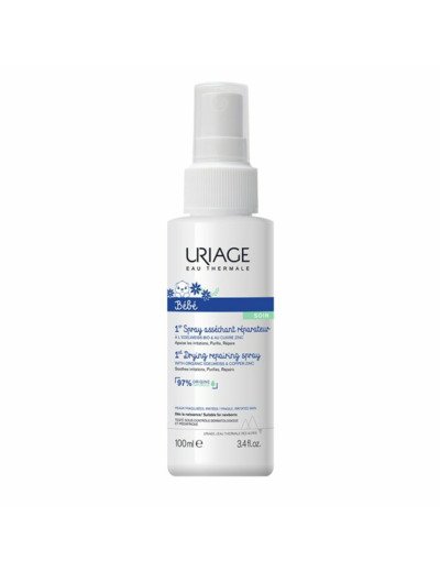 1er Spray Asséchant Réparateur 100ml Bébé Uriage