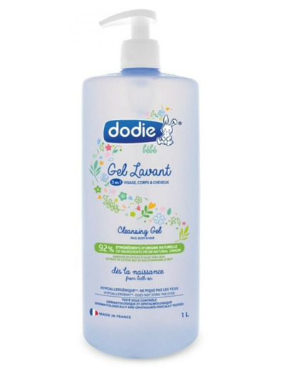 Gel Lavant 3-en-1 Des La Naissance 1l Dodie