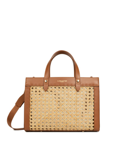 Lancaster Cannage Rotin Petit Sac Cabas 480-114 Camel