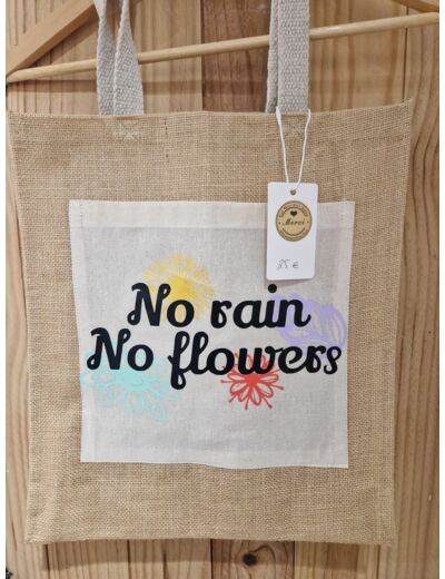 Sac shopping jute