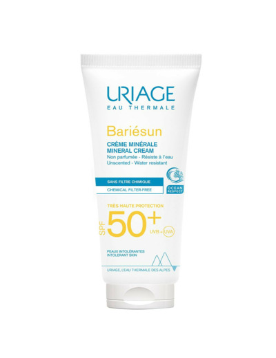 Bariésun Crème Minérale SPF50+ Bariésun Non Parfumée Uriage