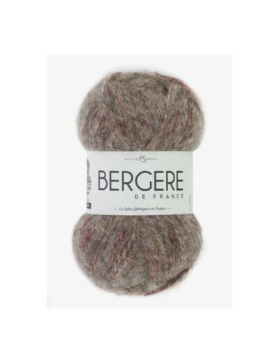 Fil Cirrus Bergère de France 46%Baby alpaga, 30%coton, 8 % laine, 8% Polyamide, 8% Polyester