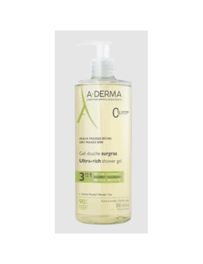 A-DERMA GEL DOUCHE SURGRAS 500ML