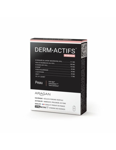 Dermactifs 30 gélules Peau Synactifs