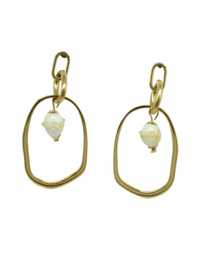 Boucles d'oreilles géométrique DUNE