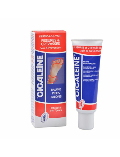 Dermo Adjuvant Fissures Et Crevasses 50ml Cicaleïne Baume Pieds Et Talons Asepta