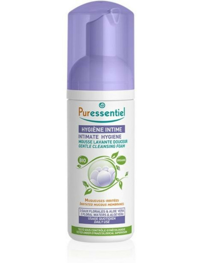 Mousse Lavante Douceur Bio 150 ml Hygiène Intime Puressentiel