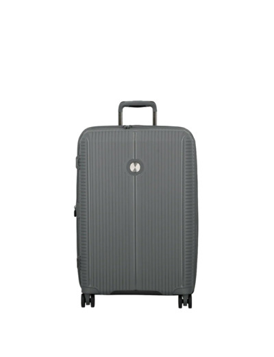 Jump Sondo Valise 67Cm Extensible Rigide 4 Roues Gris