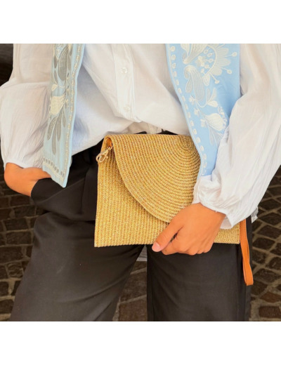 Pochette irisée Le Voyage en Panier