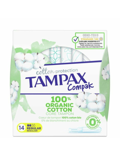 TAMPAX CPK COTT REG 14