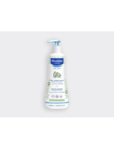MUSTELA GEL LAV DX AVO B 500ML