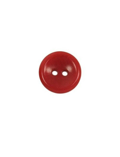 Bouton rouge - 15 mm