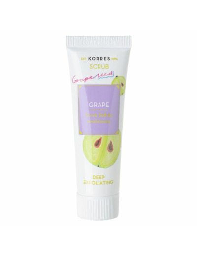 Raisin Gommage Exfoliant Peaux Mixtes A Tendance Grasse 18ml Beauty Shots Korres
