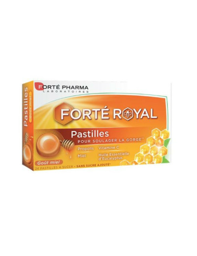 Pastilles Miel x24 Forté Royal Forté Pharma