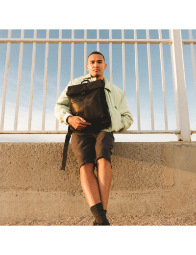 Ateliers Foures Aristote Sac à Dos A Rabat R445 Noir