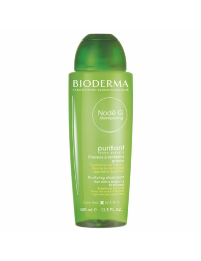 Shampooing apaisant doux 400ml Node Nodé G Cuir chevelu sensible Bioderma