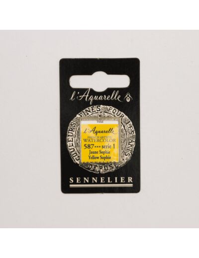 Peinture Aquarelle Extra-Fine Sennelier, 587 Jaune Sophie S1