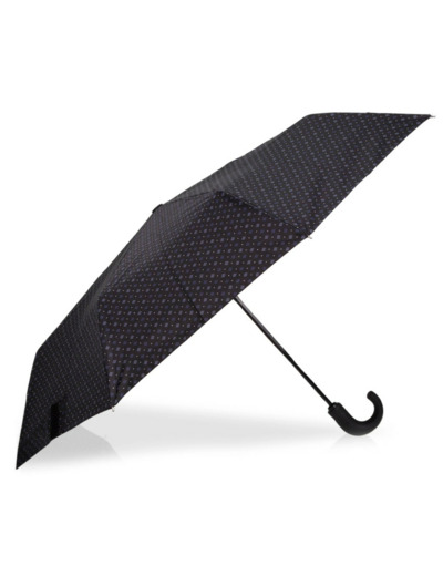 Isotoner Parapluie Homme Poignée Pliant Automatique X-TRA Solide Cravate trait