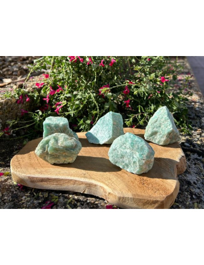 PIERRE BRUTE AMAZONITE
