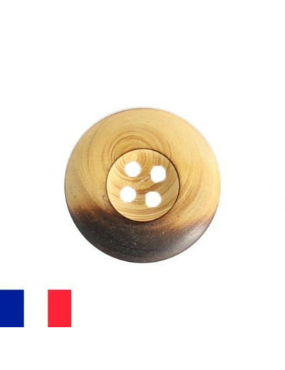 Bouton en bois 14 mm 4 trous
