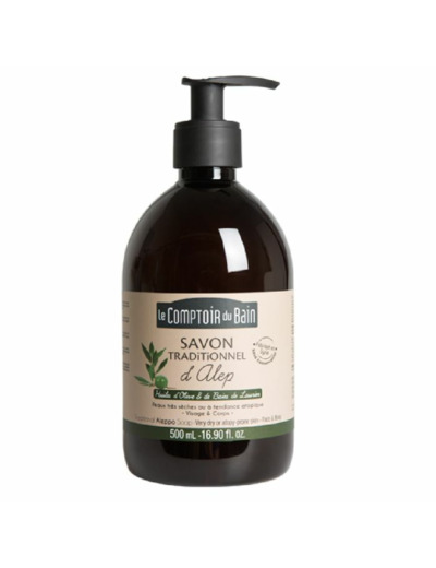 Savon traditionnel d'Alep 500ml Le Comptoir Du Bain